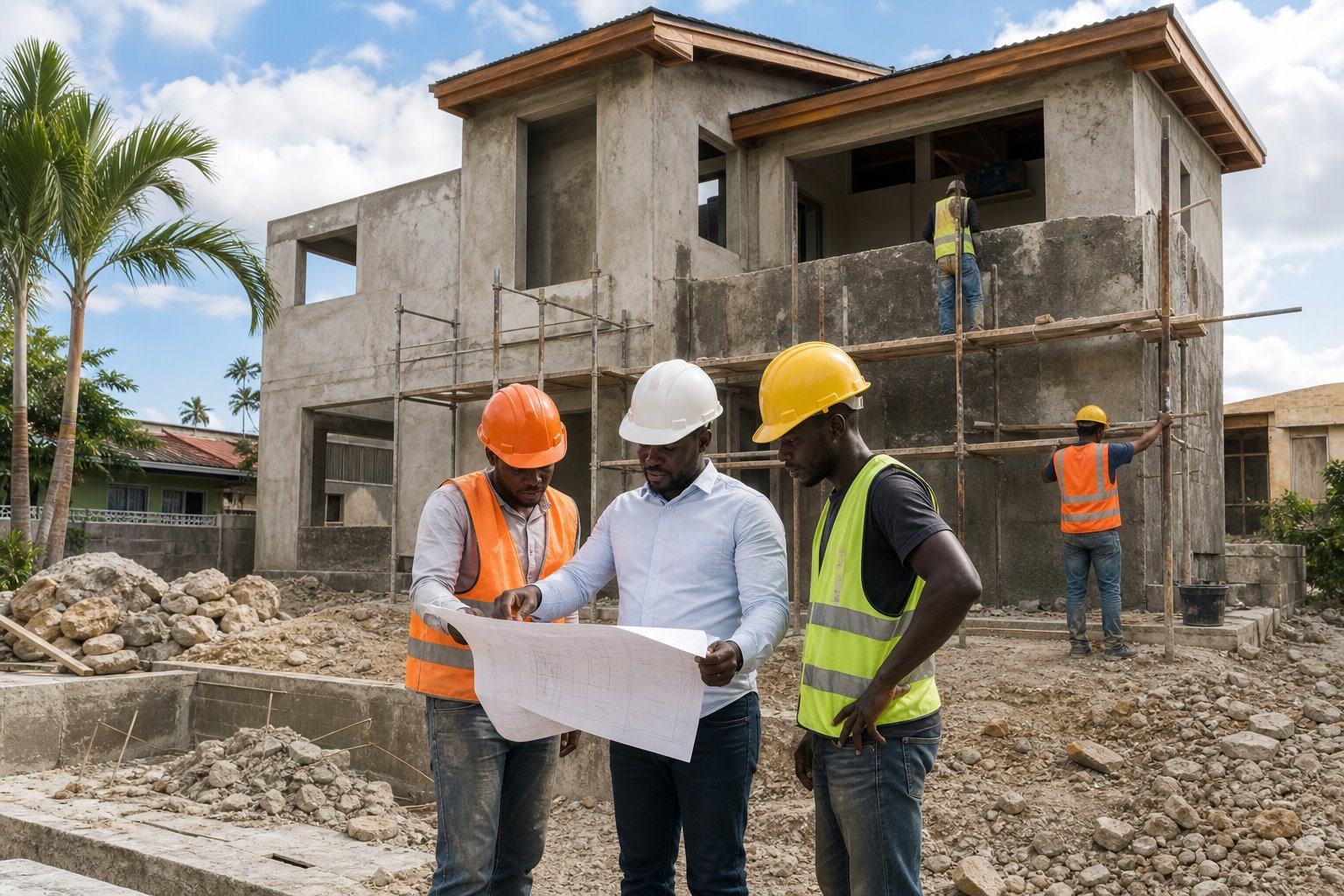 Travaux de construction résidentielle
