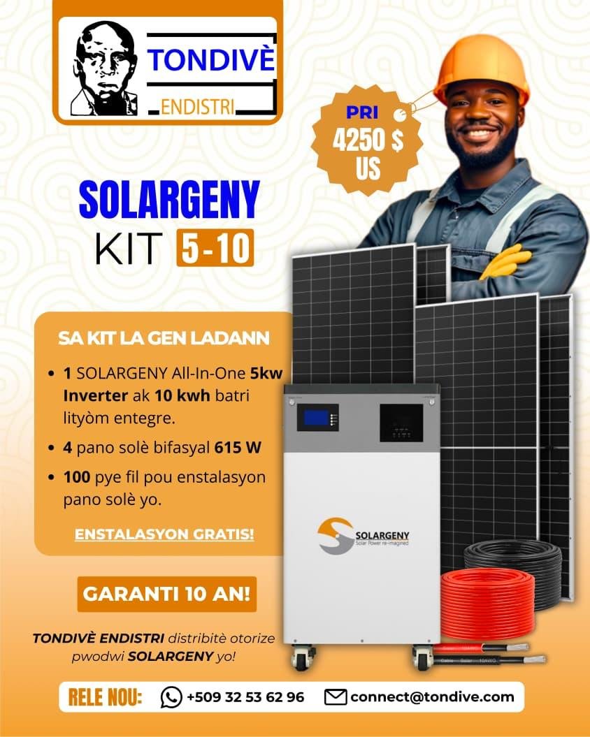 Présentation du SolarGeny Kit 5-10